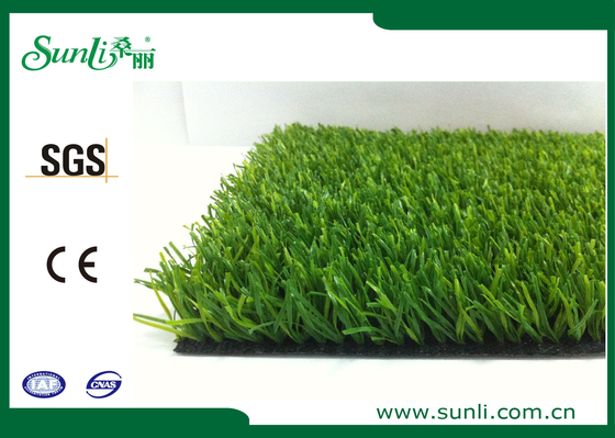 二重緑の PE のフットボールの人工的な草のサッカーのスポーツの泥炭の反紫外線セリウム SGS ISA の範囲