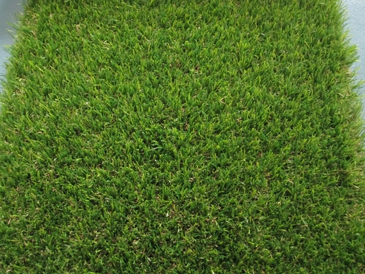 人工的な草のゲージ 3/8 の 11600Dtex 35mm の屋外の人工的な芝生の泥炭を美化する中国