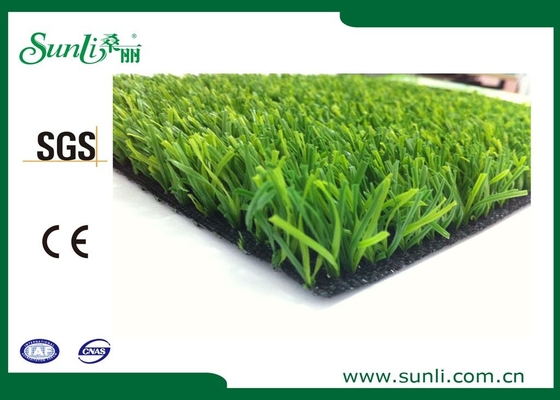 フットボール/美化のための 25mm の二重緑の庭の人工的な草
